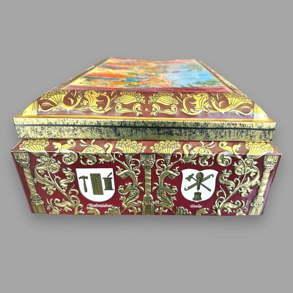 Vintage 1997 German Tin Box biscuit from E. OTTO SCHMIDT 1997 - Picture 3 of 10